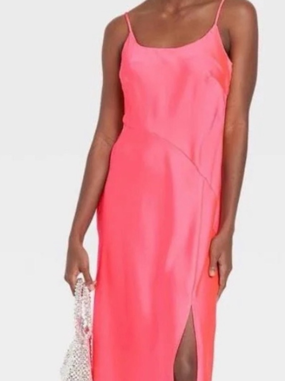 Target A New Day Hot Pink Slip Dress Skirt